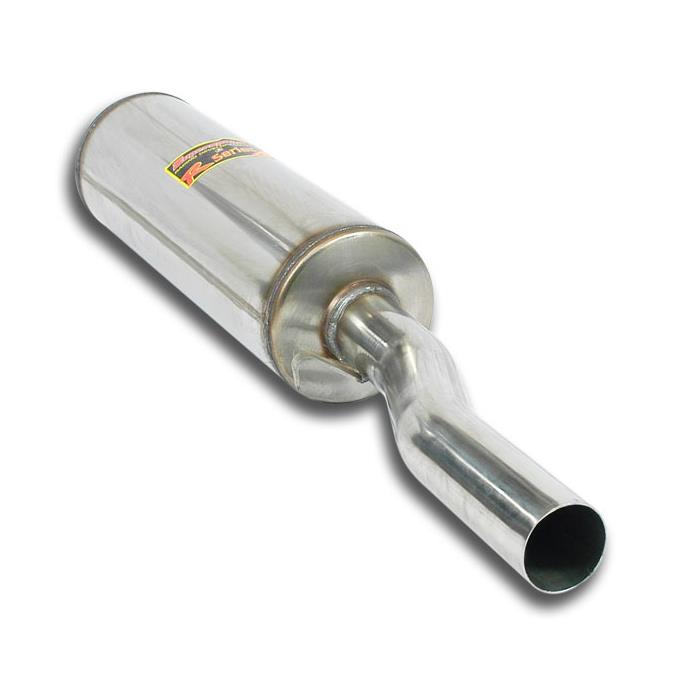 Rear exhaust O60 S-Bend STEEL 409