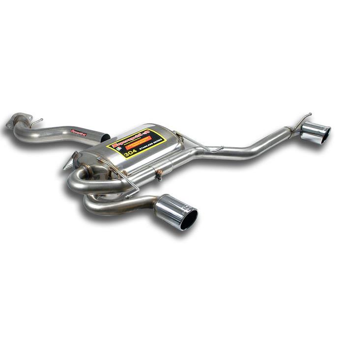 Rear exhaust kit Right O90 - Left O90