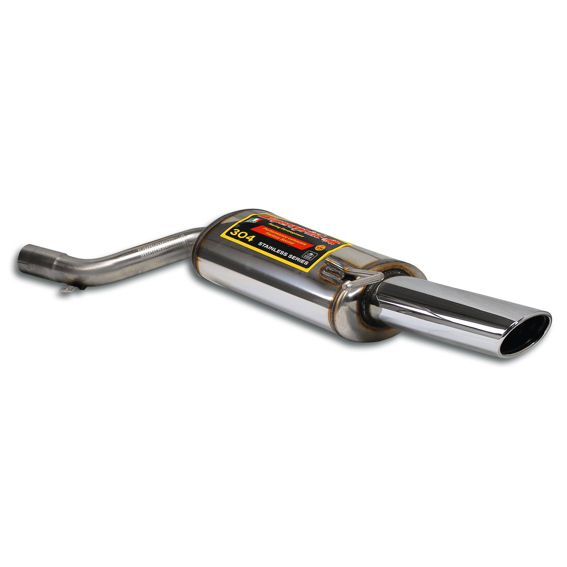 Rear exhaust Right 120 x 80  “RS Look”