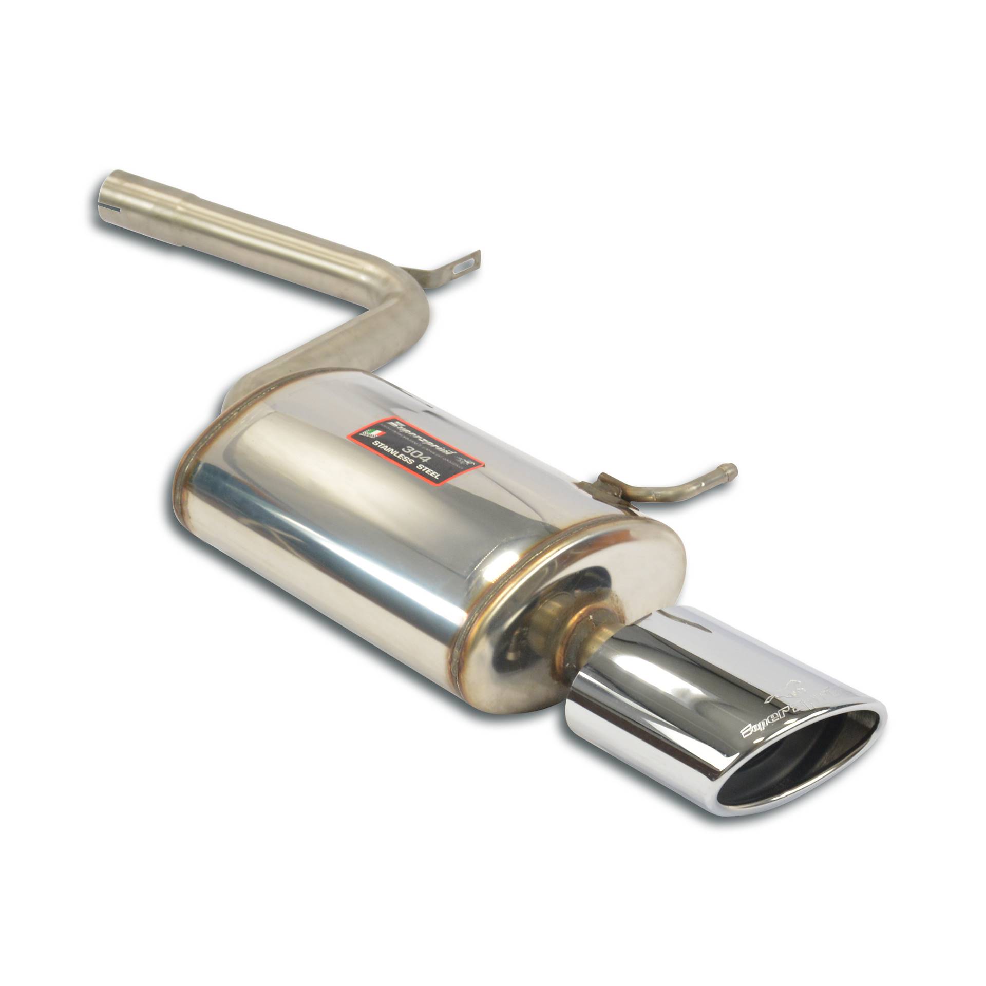 Rear exhaust 145x95 Left