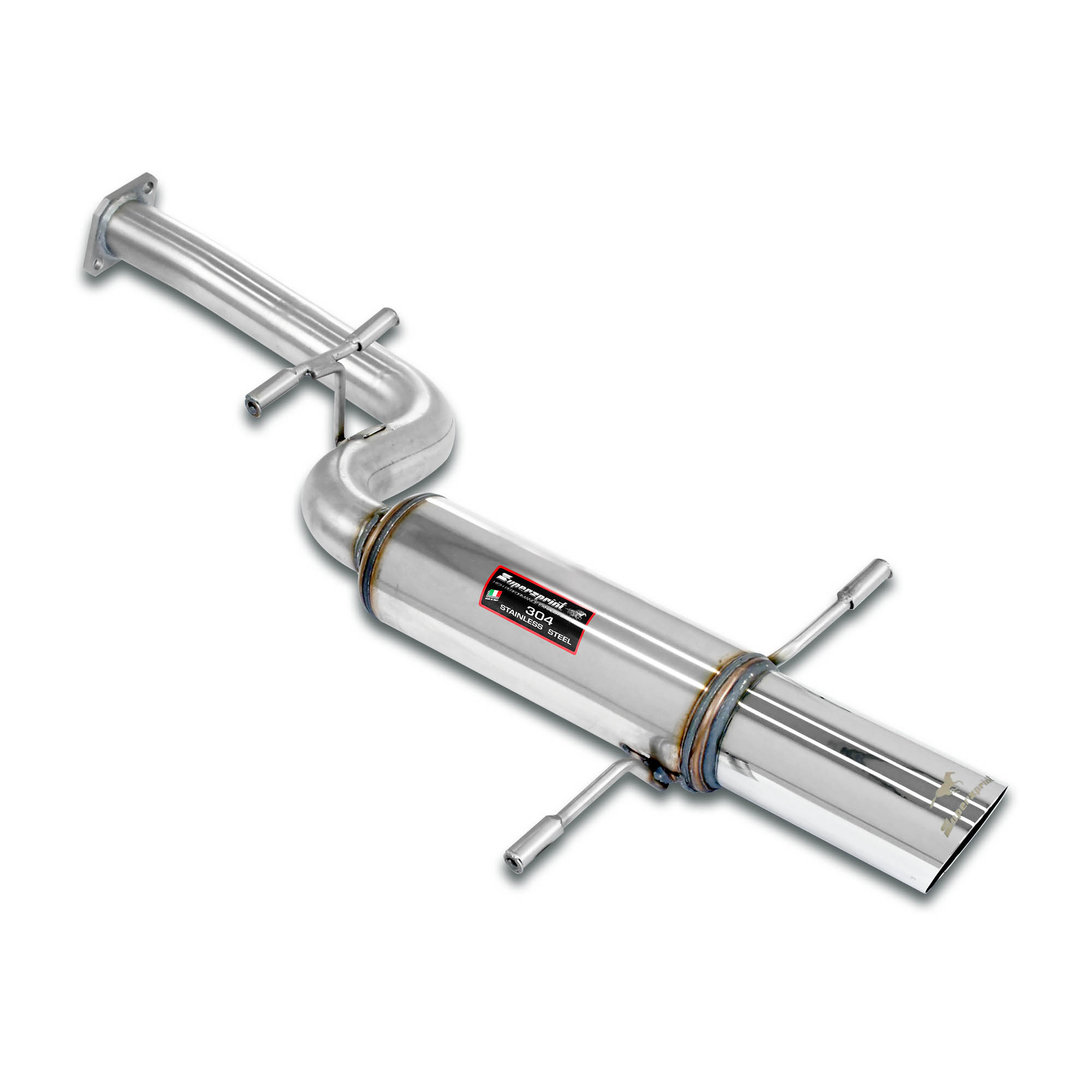 Rear exhaust O 100 Racing