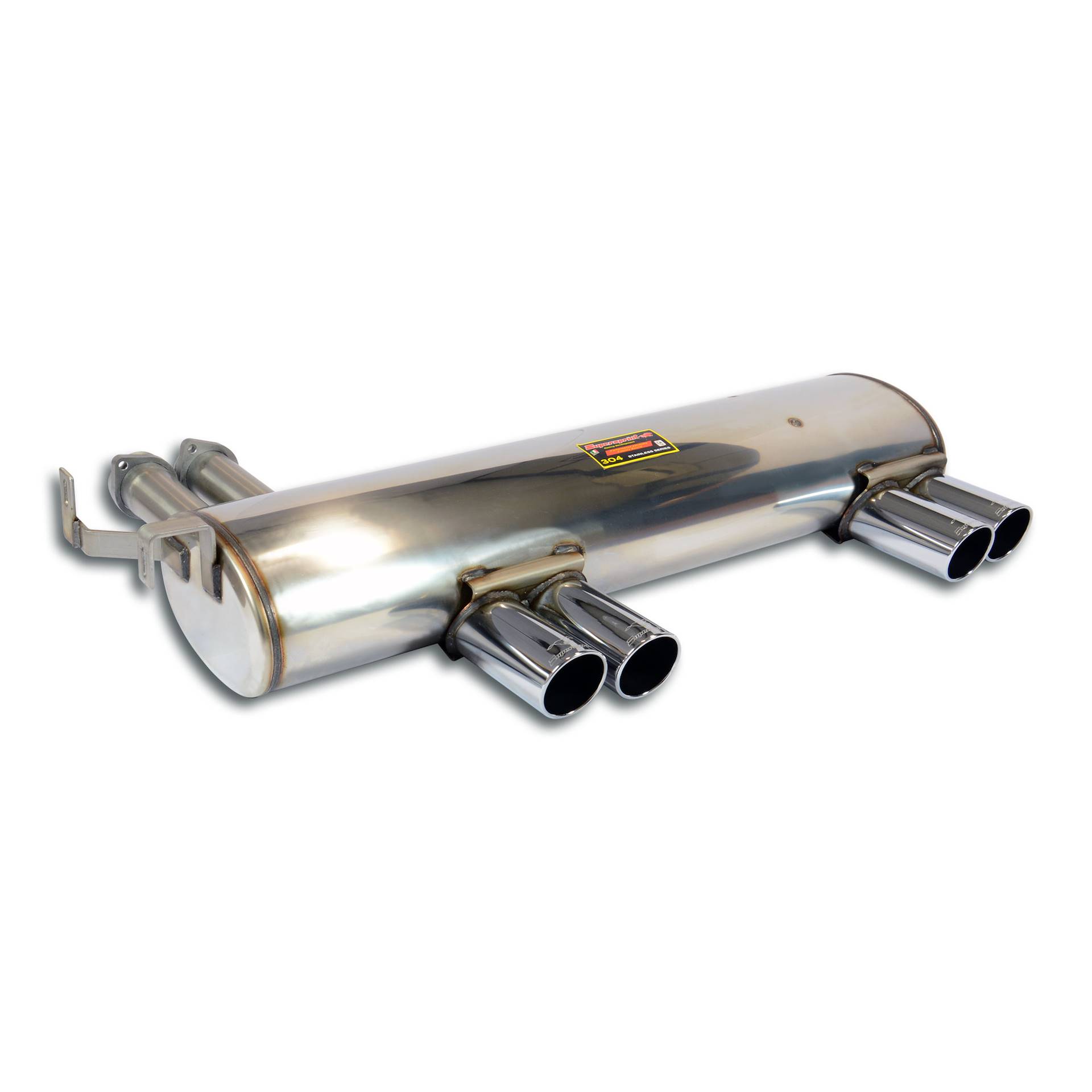 Rear muffler Touring Right - Left <strong><span style=color:#ea0000;>With E.E.C. homologation</span></strong>