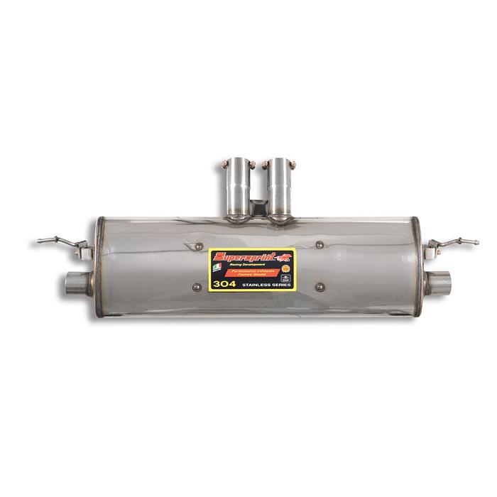 Rear exhaust. Right - Left