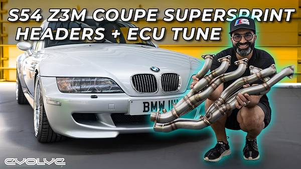 How much power do Supersprint Exhaust Headers make on an S54 Z3M Coupe? Install + Dyno Testing