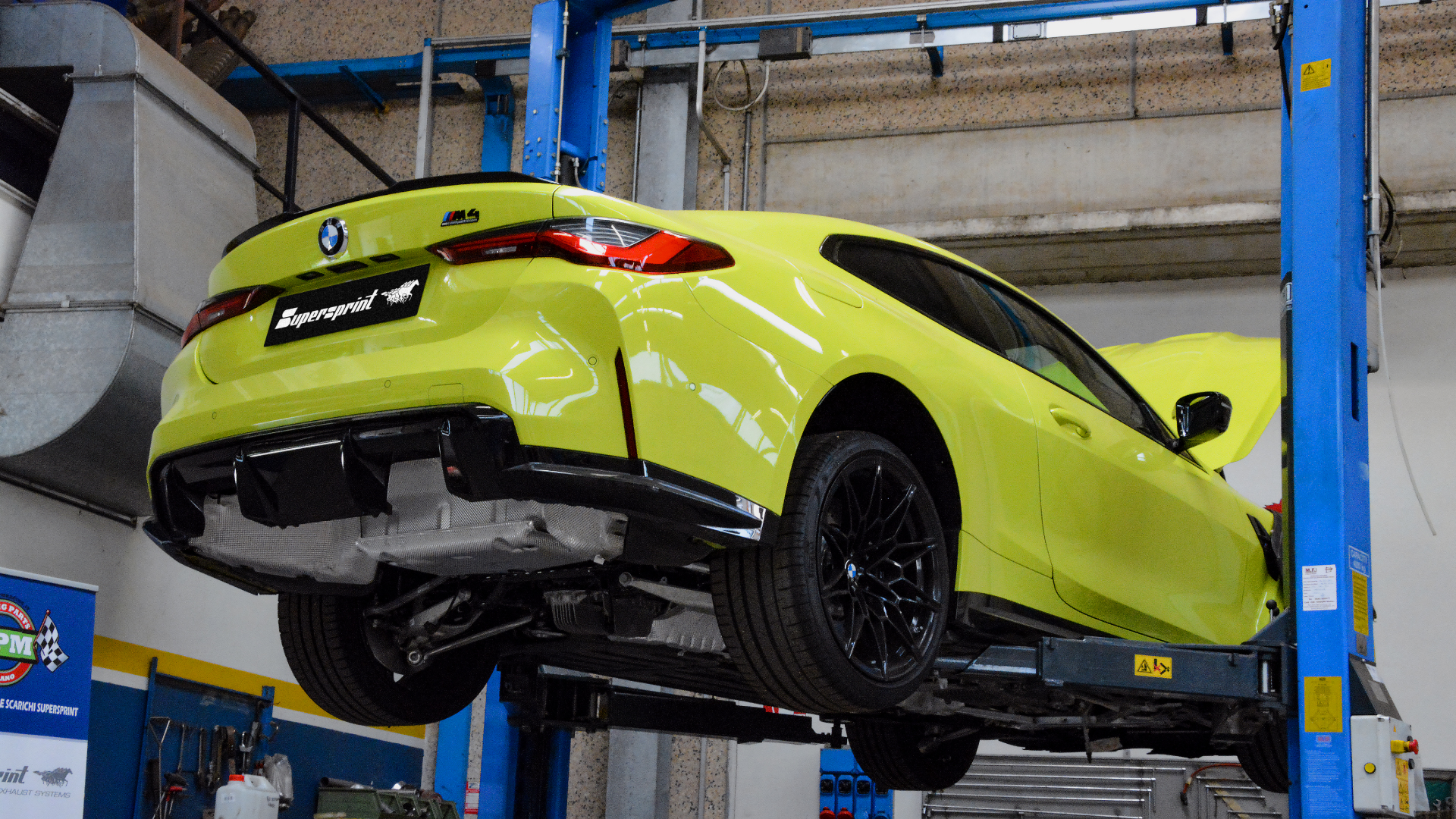 Supersprint Auspuff für BMW G82 M4 Competition (S58 - 510 PS - Modelle mit OPF) 2021 ->