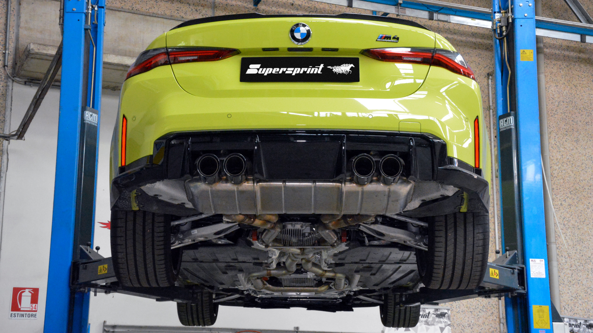 Impianto di scarico per 2021 BMW G82 M4 Competition