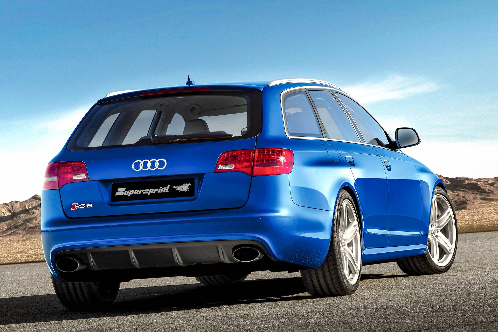Impianto di scarico per AUDI A6 RS6 Quattro 5.0i Bi - turbo V10 ' 08 ->