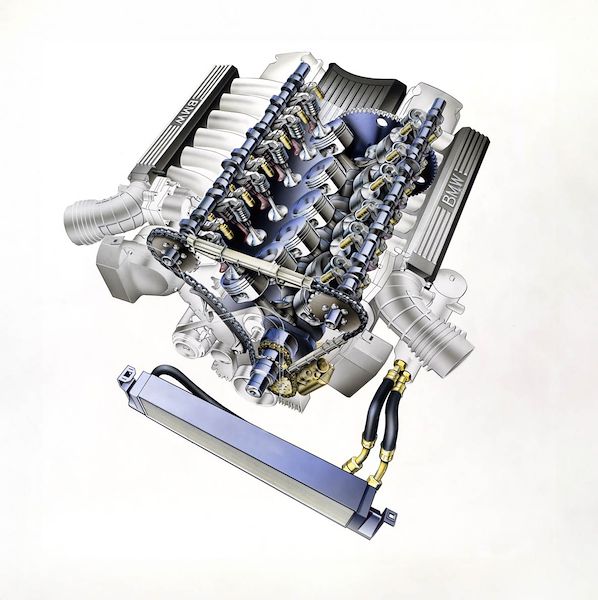 Supersprint Tubular Headers and Exhaust BMW 850 CSi