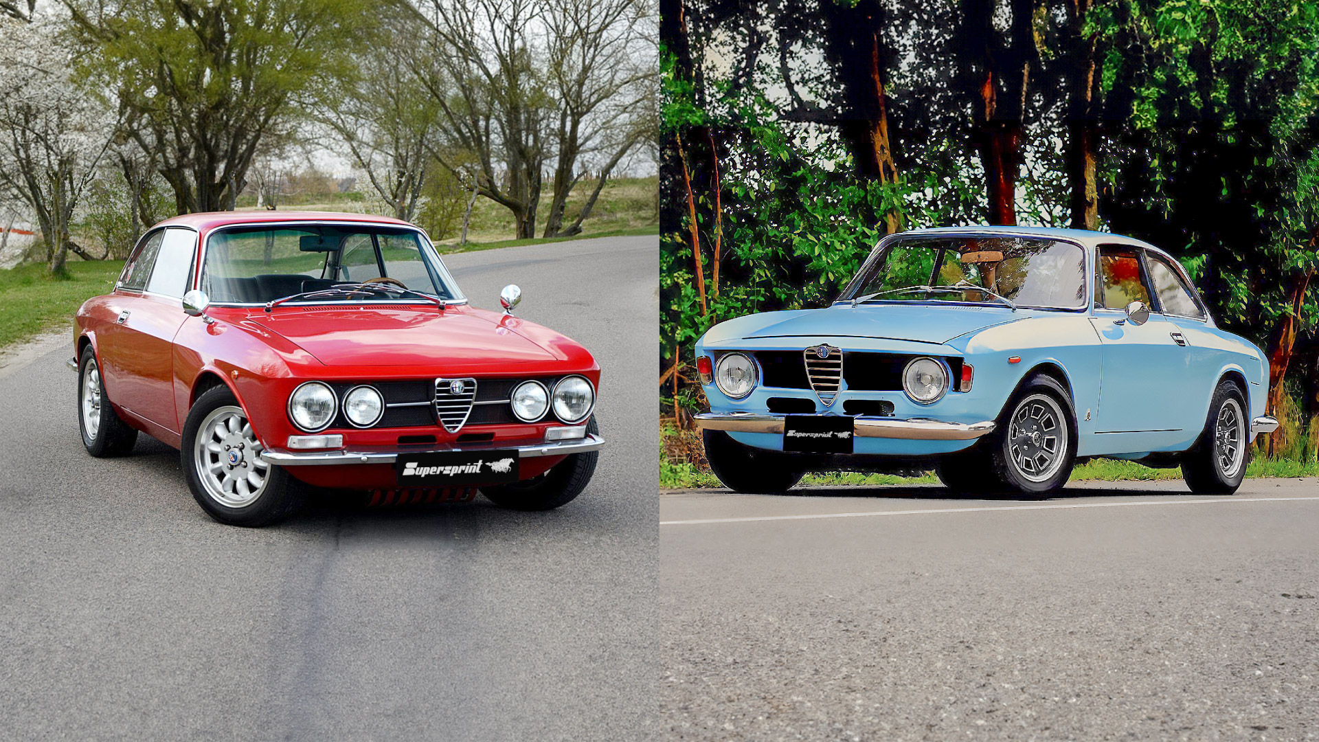 Impianto di scarico per ALFA ROMEO 1750 GT Veloce '67 -> '72