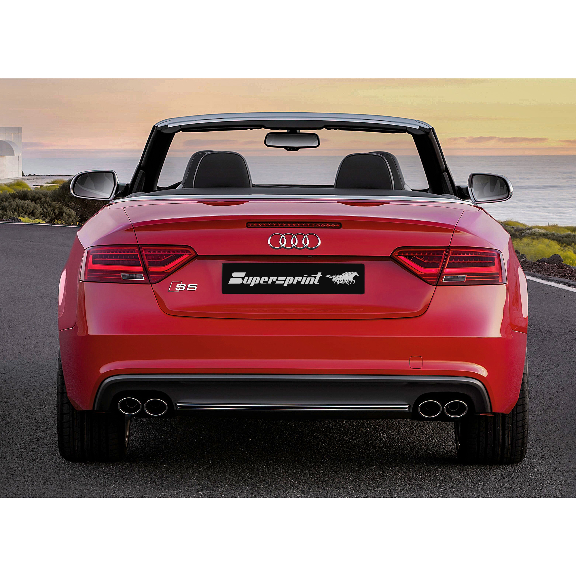 AUDI S5 Quattro Cabrio 3.0 TFSi V6 (333 Hp) '09 -> '16 (Anlage ab Kat)