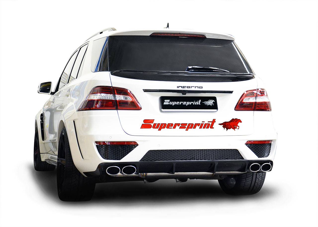 MERCEDES W166 ML 63 AMG 5.5i Bi-Turbo V8 (525 PS - 557 PS) '12 -> '15