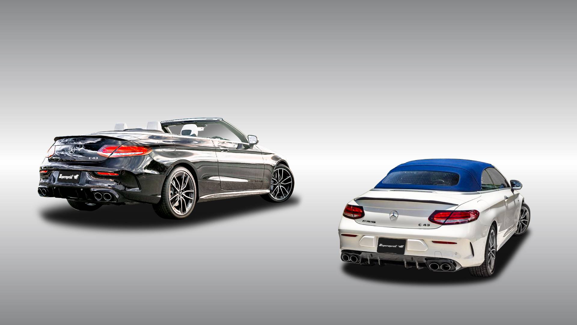 Supersprint Auspuff für MERCEDES A205 C43 AMG 4-Matic (3.0i V6 Bi-Turbo 390 PS) 2019 ->