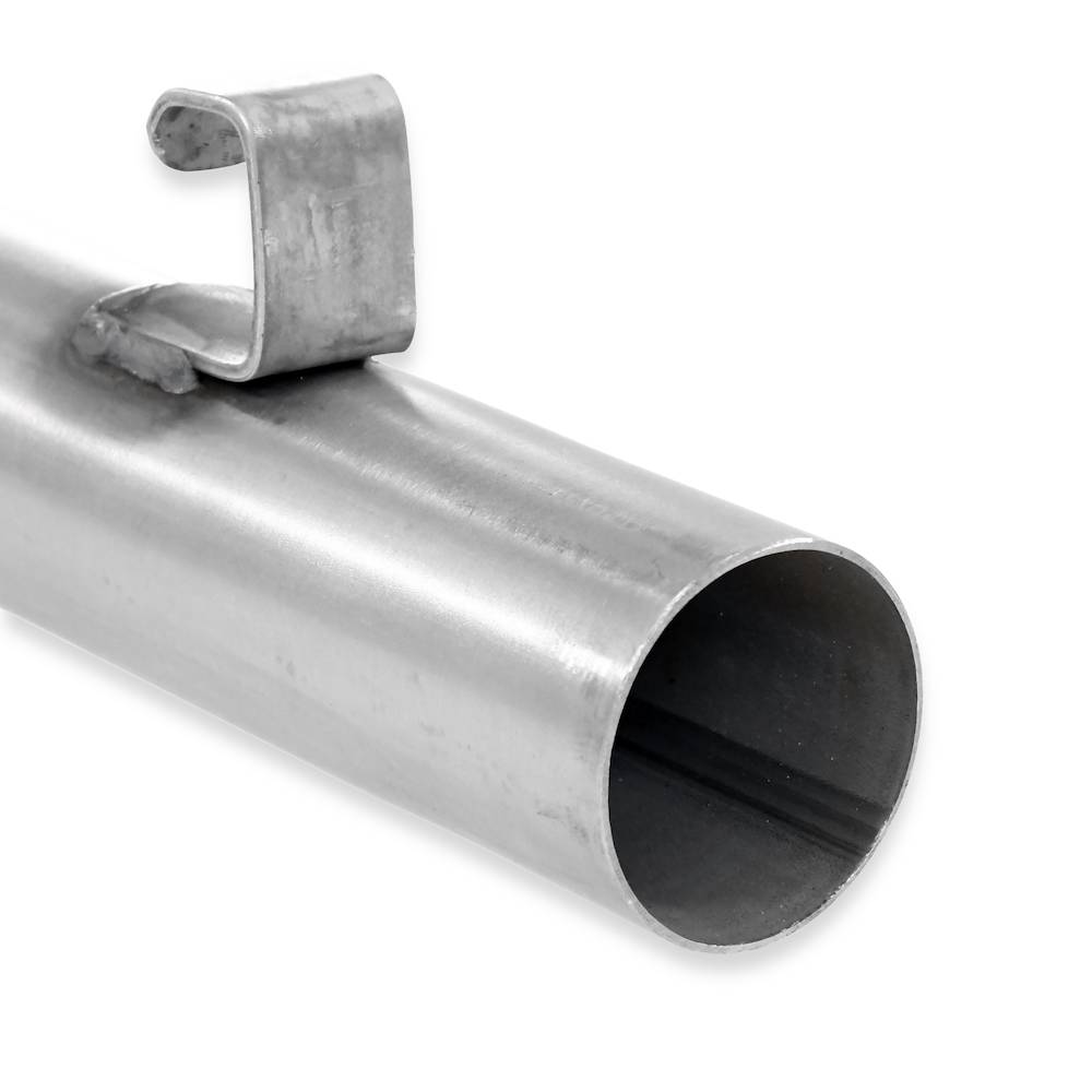 Scarico anteriore con catalizzatore metallico