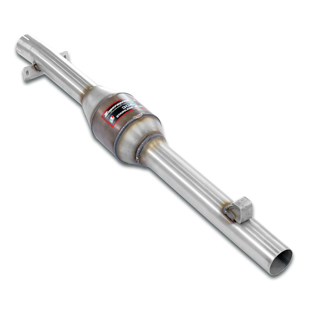 Scarico anteriore con catalizzatore metallico
