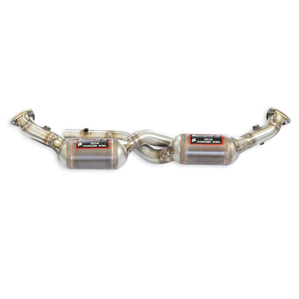 Front pipe with Metallic catalytic converter Right + Left 200CPSI