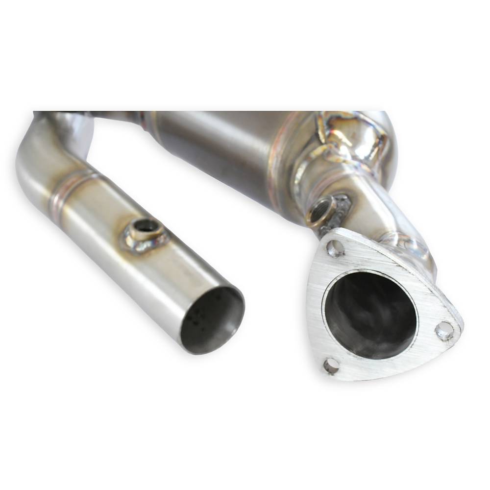 Front pipe with Metallic catalytic converter Right + Left 200CPSI