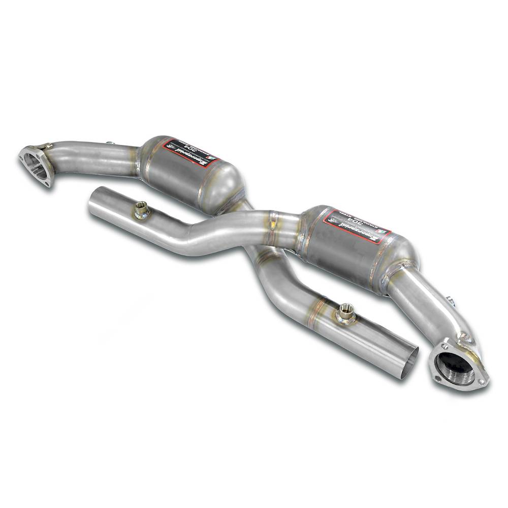 Anteriore con catalizzatore metallico Destro + Sinistro