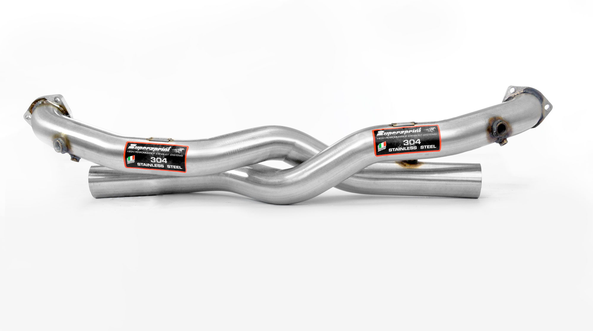 Kit tubi anteriori destro + sinistro sostituisce catalizzatore