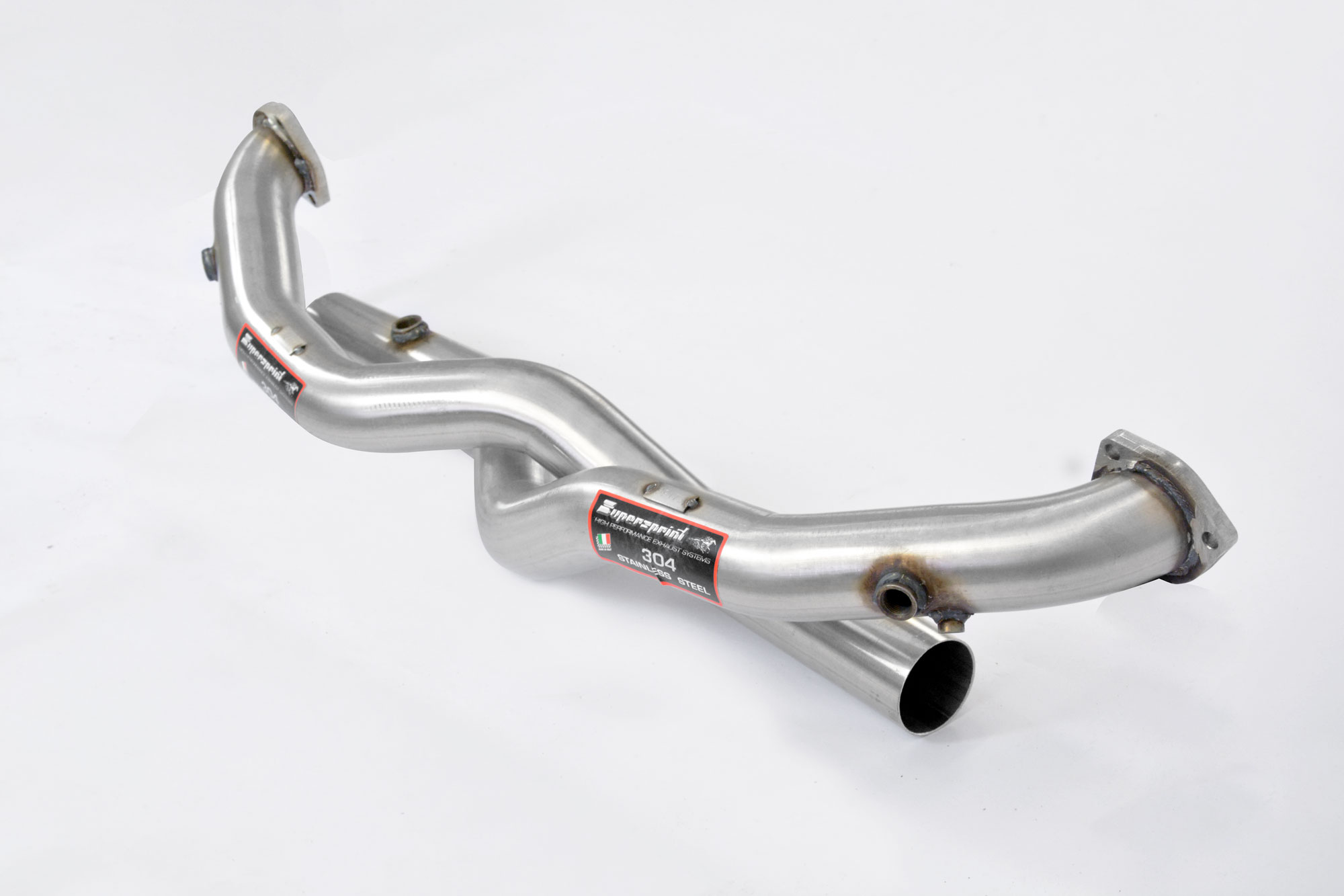 Front pipe kit Right + Left Replaces catalytic converter
