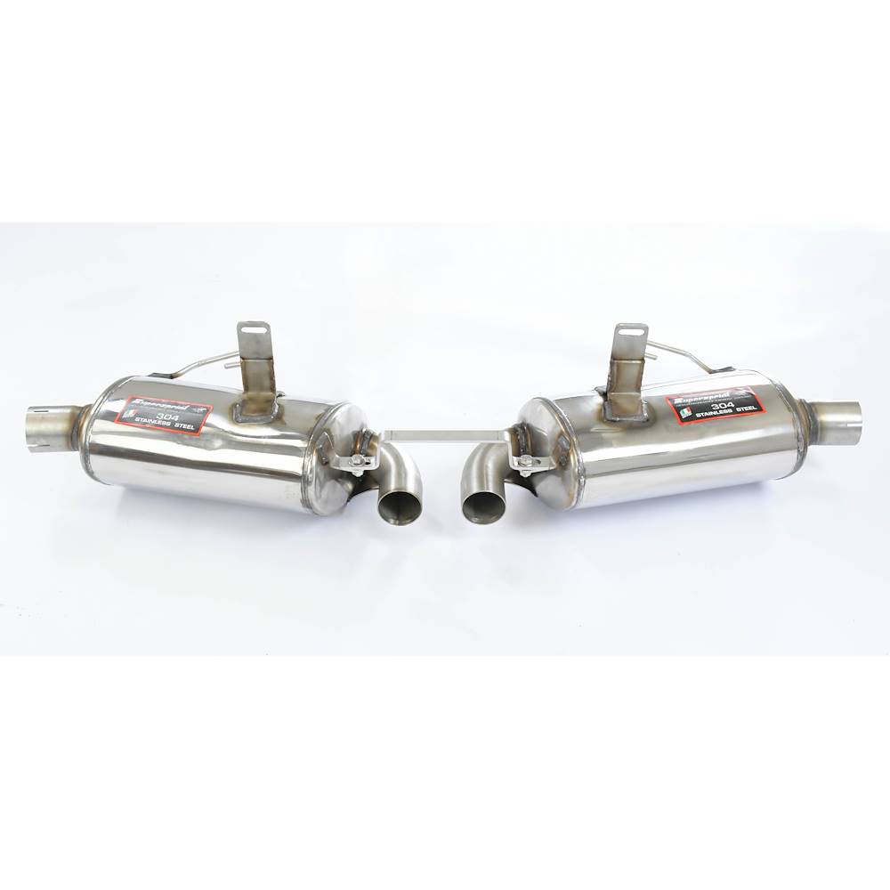 Rear exhaust Right + Left Racing