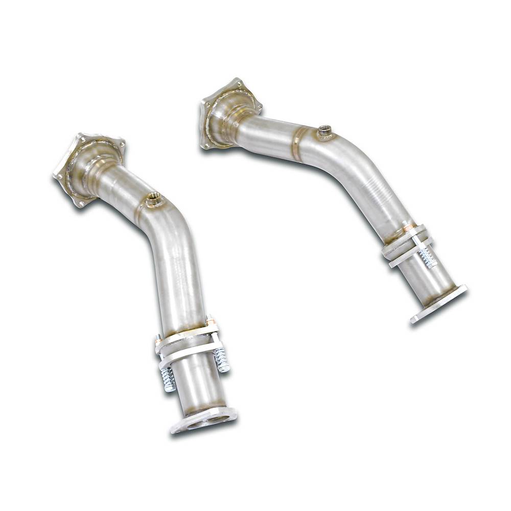 Rohrsatz ab Turbolader Rechts + Links (für 1° Katalysator Ersatz).