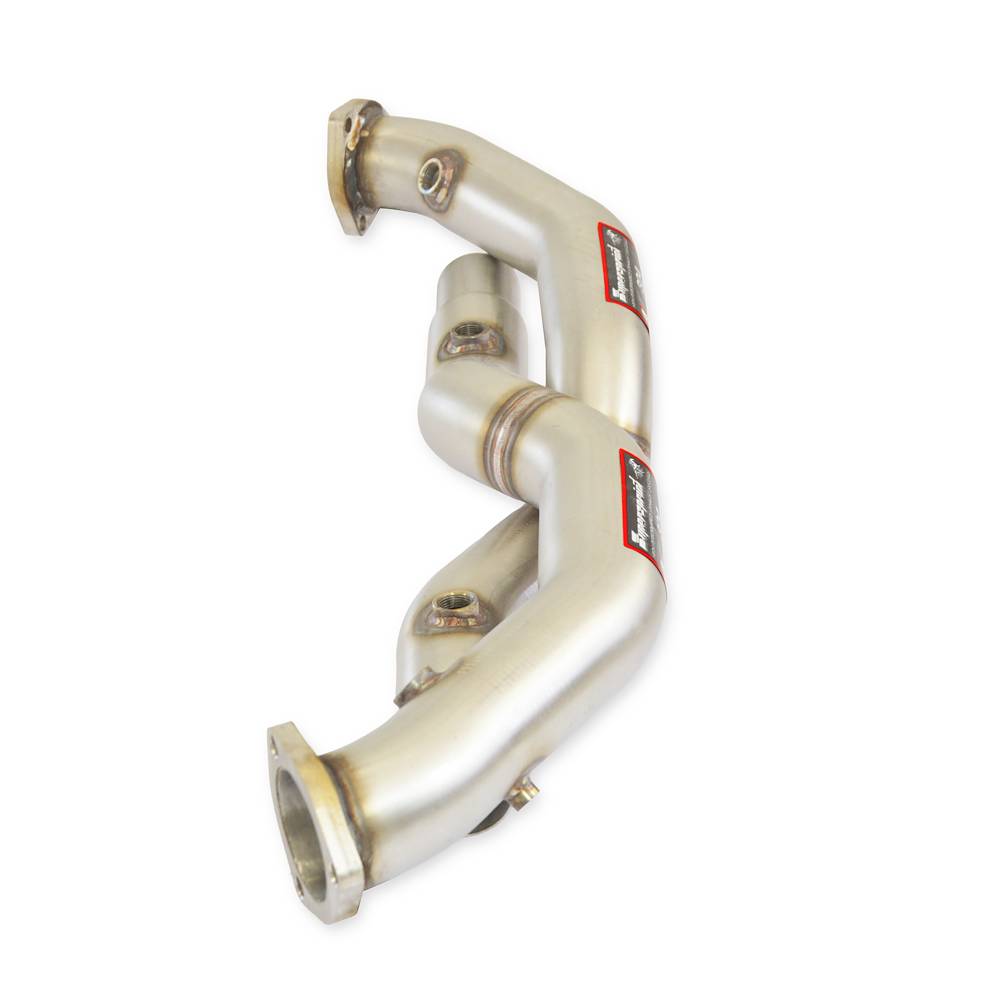 Front pipe kit Right + Left Replaces catalytic converter Accepts the stock rear mufflers