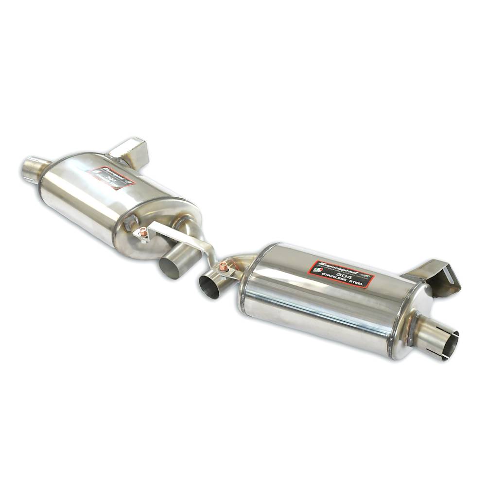 Rear exhaust Right + Left Racing