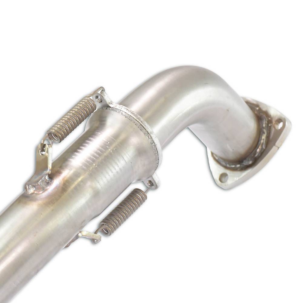 Scarico anteriore Destro + Sinistro con catalizzatore metallico