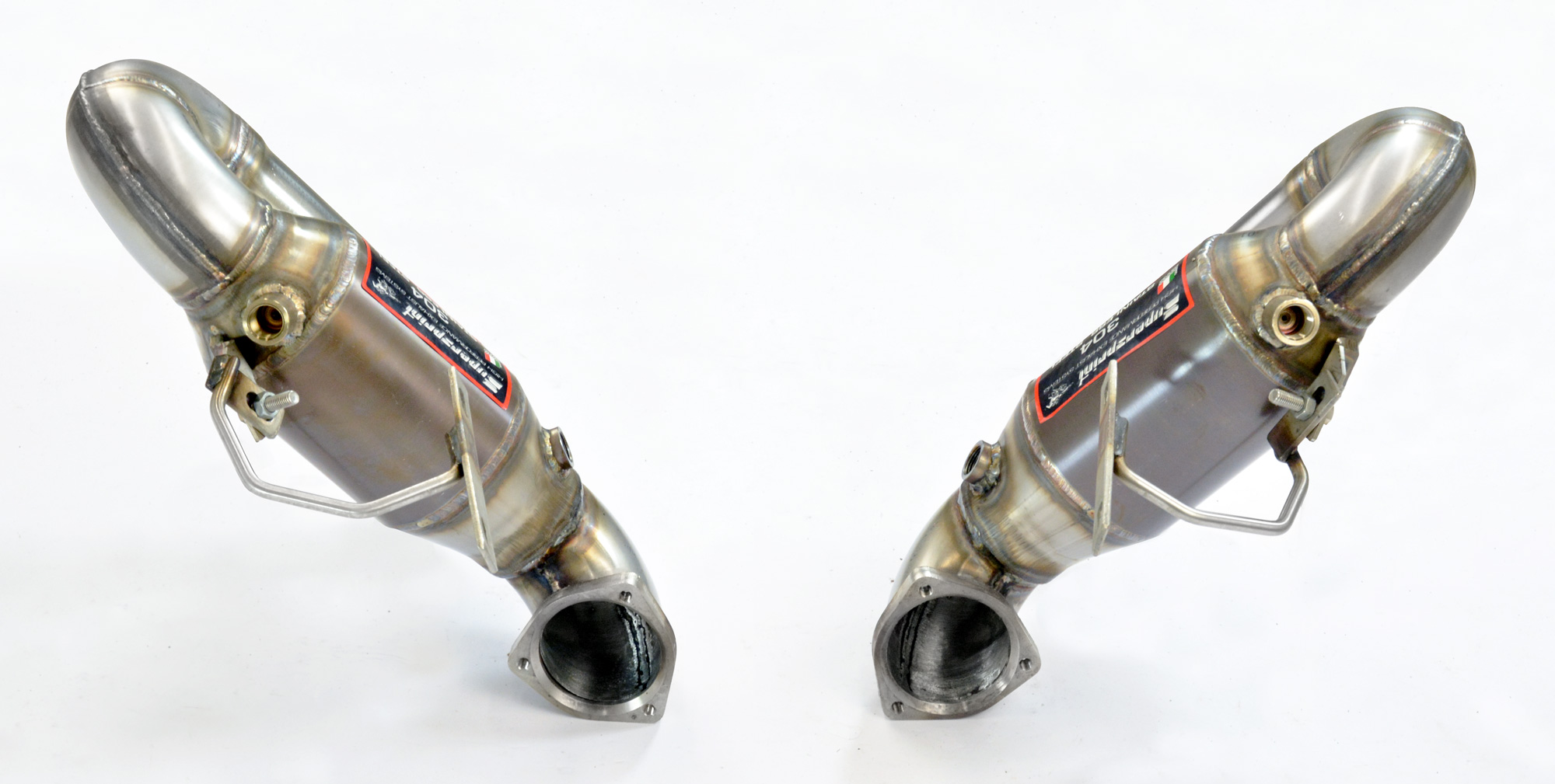 Metallic catalytic converter Right - Left