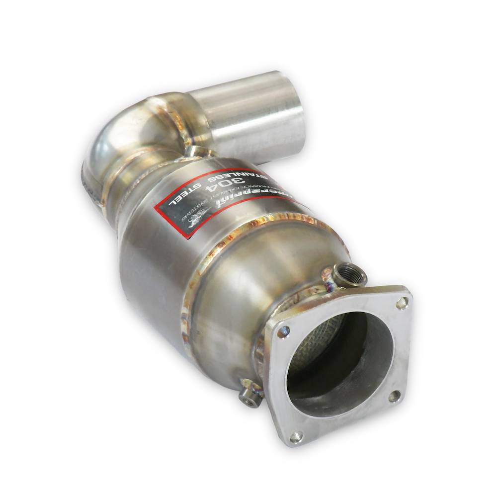 Scarico anteriore Destro con catalizzatore metallico