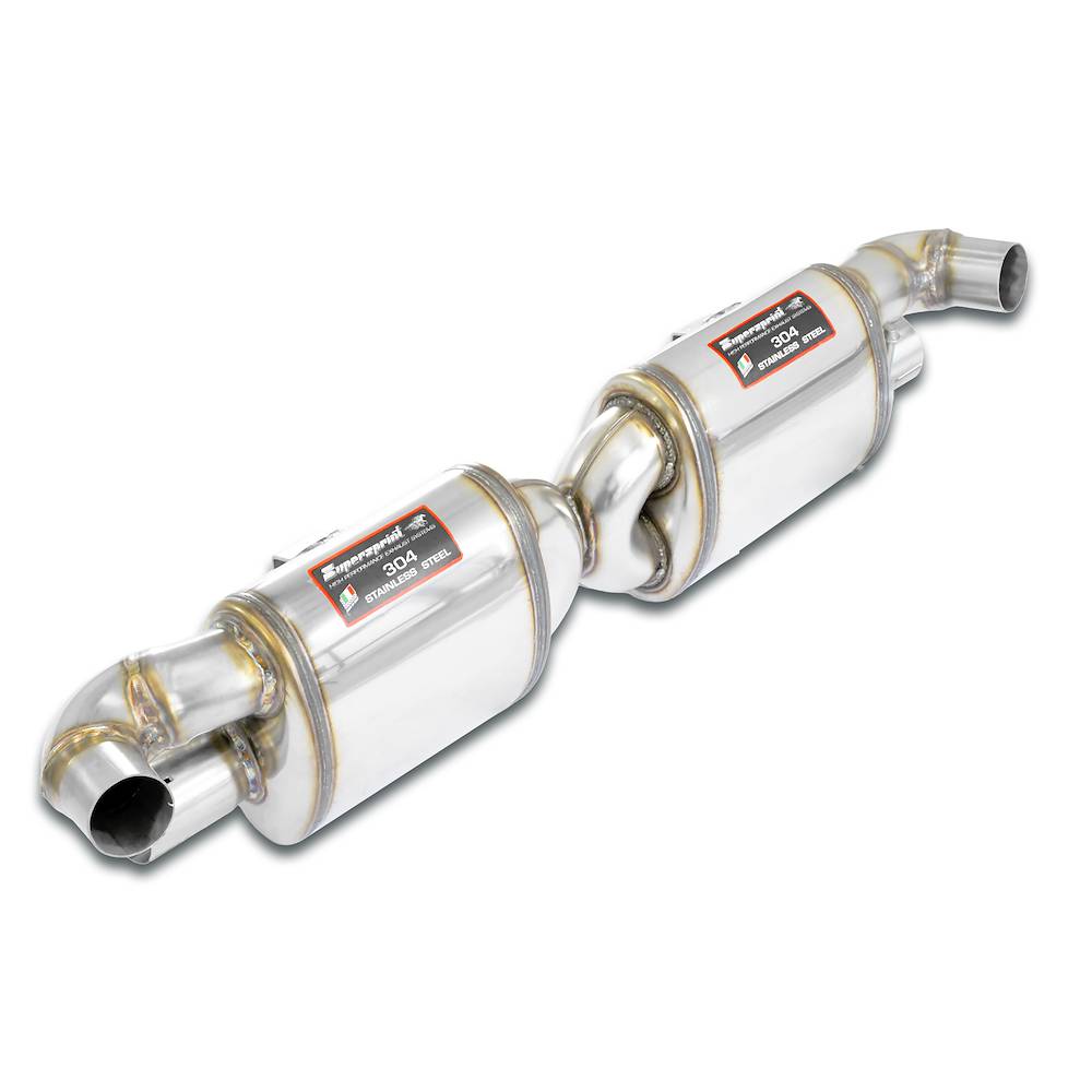 Rear exhaust Right - Left "Sport"