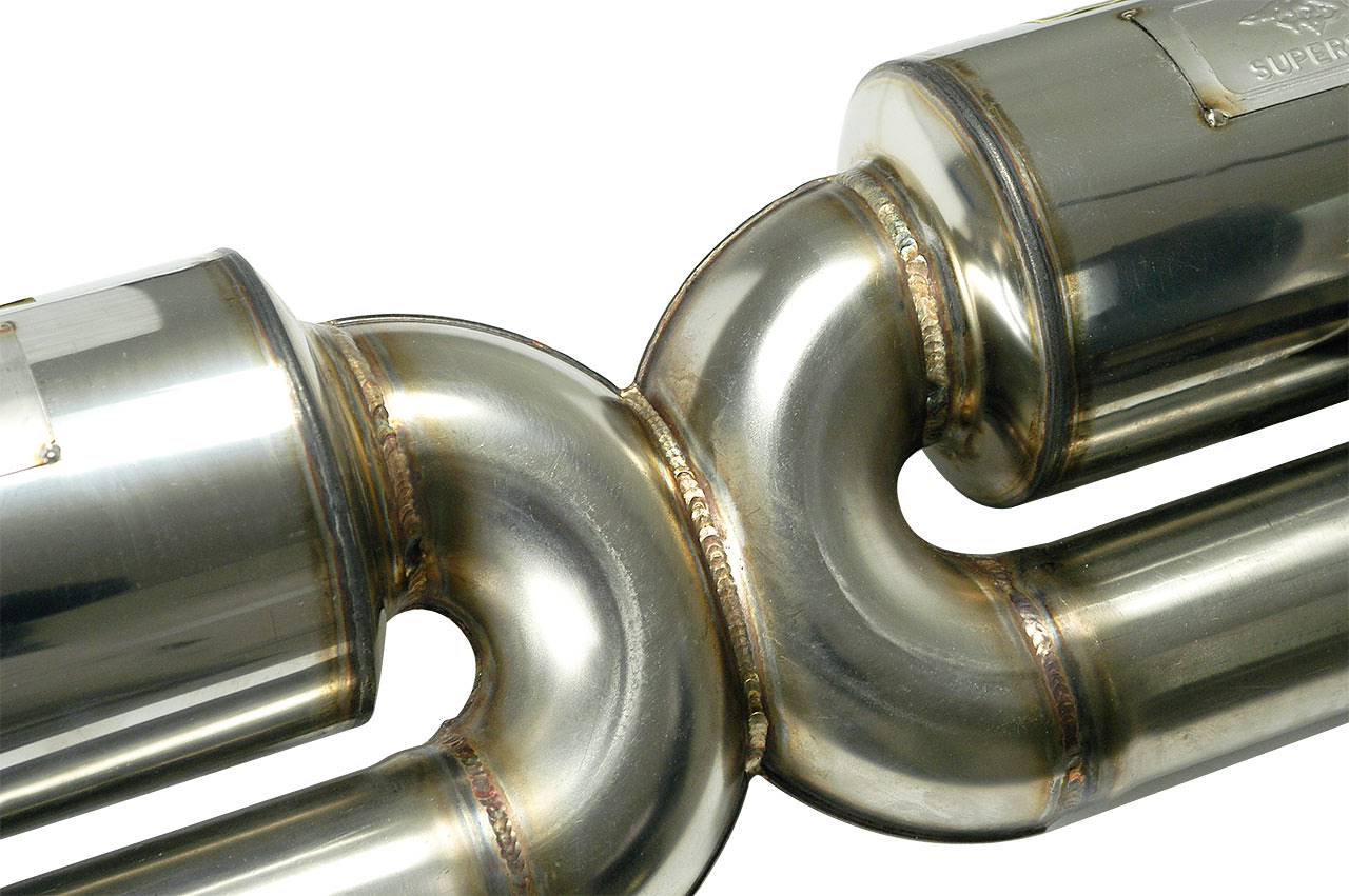 Rear exhaust Racing Right - Left