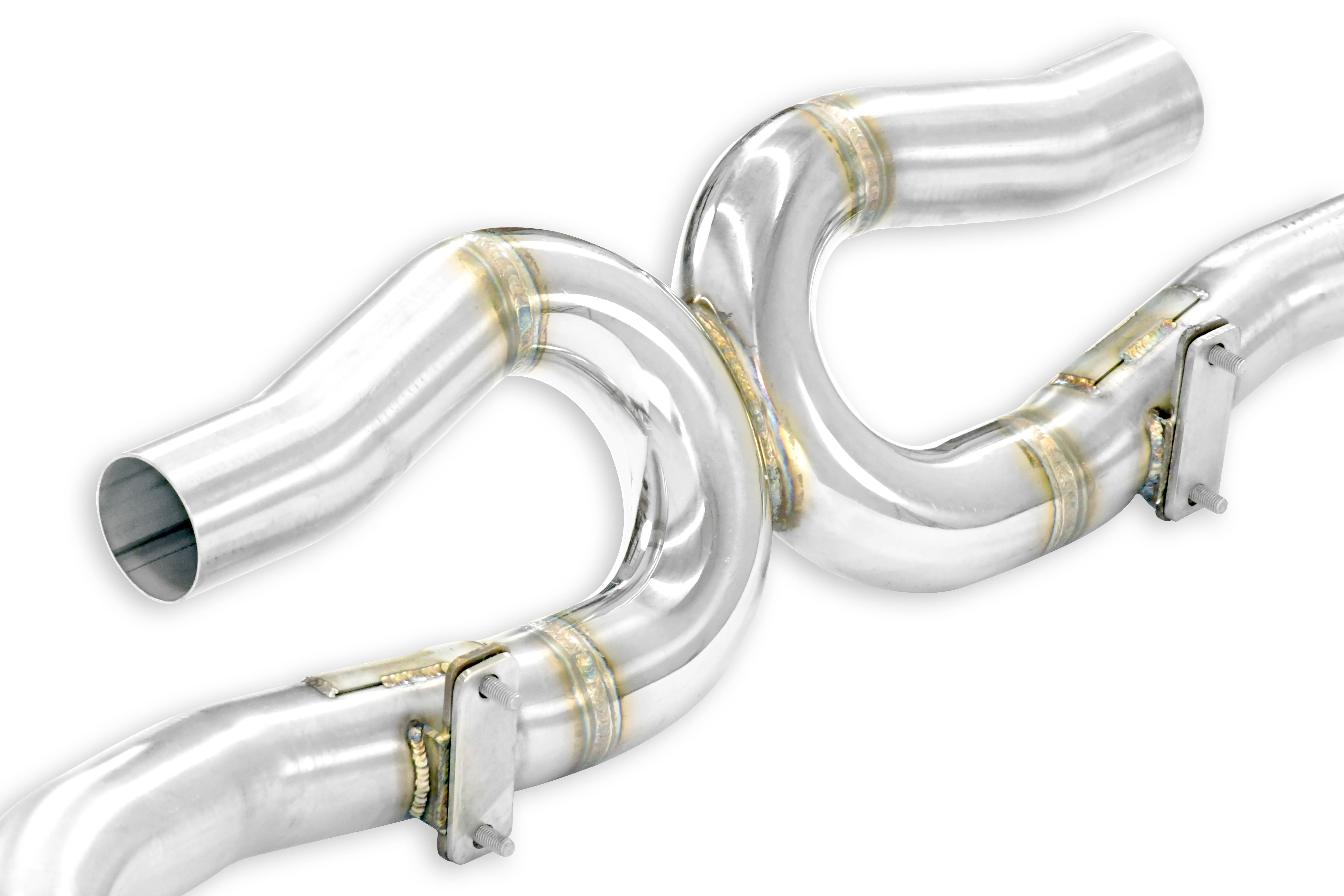 X-Pipe (Ersetzt Serien Mittelschalldämpfer)