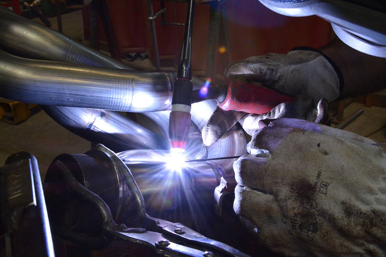 Manifold Right - Left Step-Design 