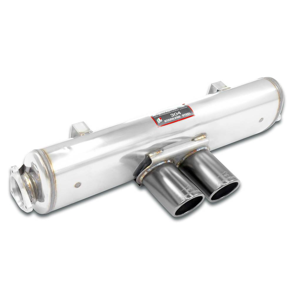 Rear exhaust OO 90 Gun Metal Grey