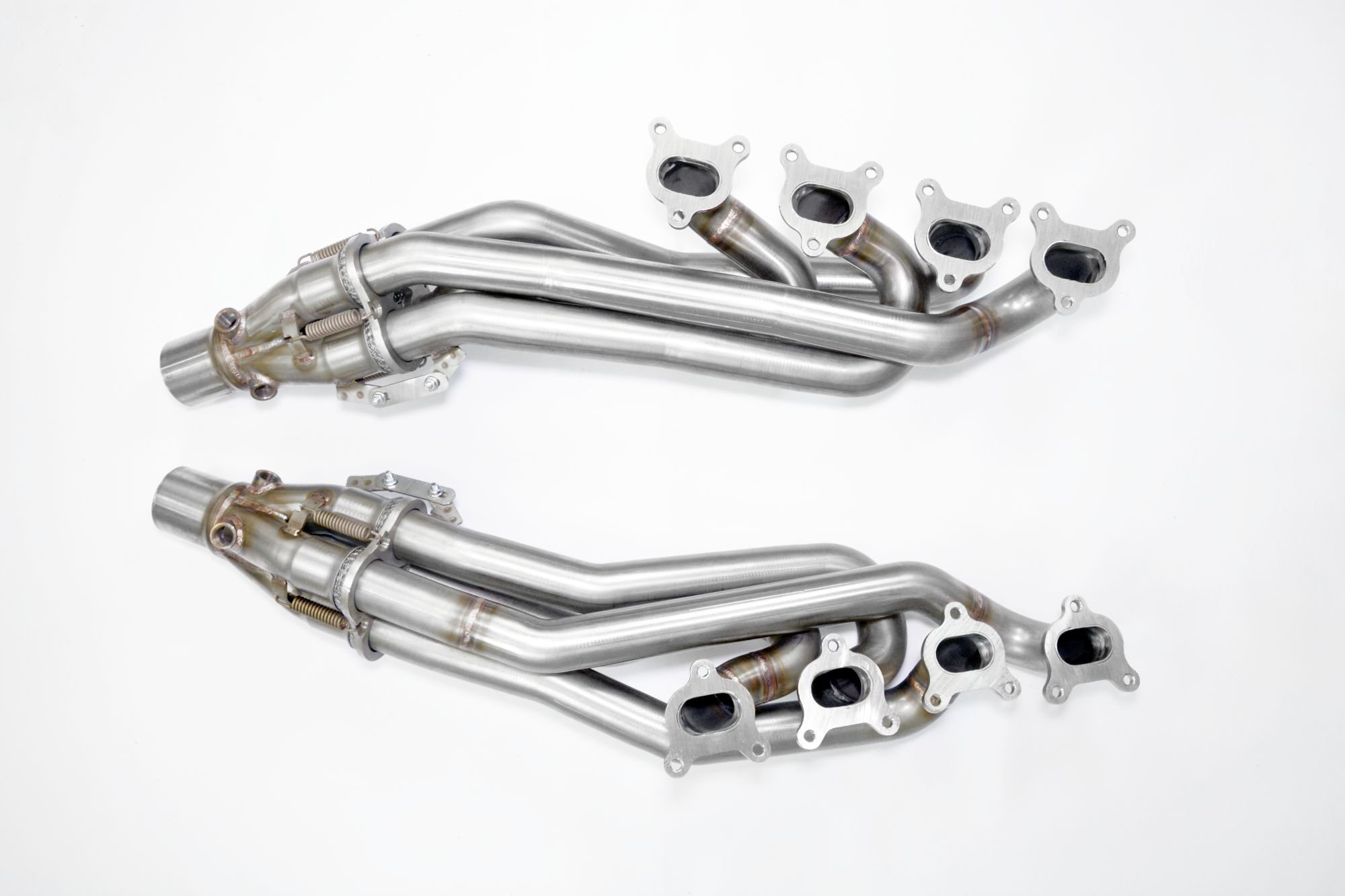 Fächerkrümmer Rechts - Links + Verbindungsrohrsatz<br>(Left Hand Drive)