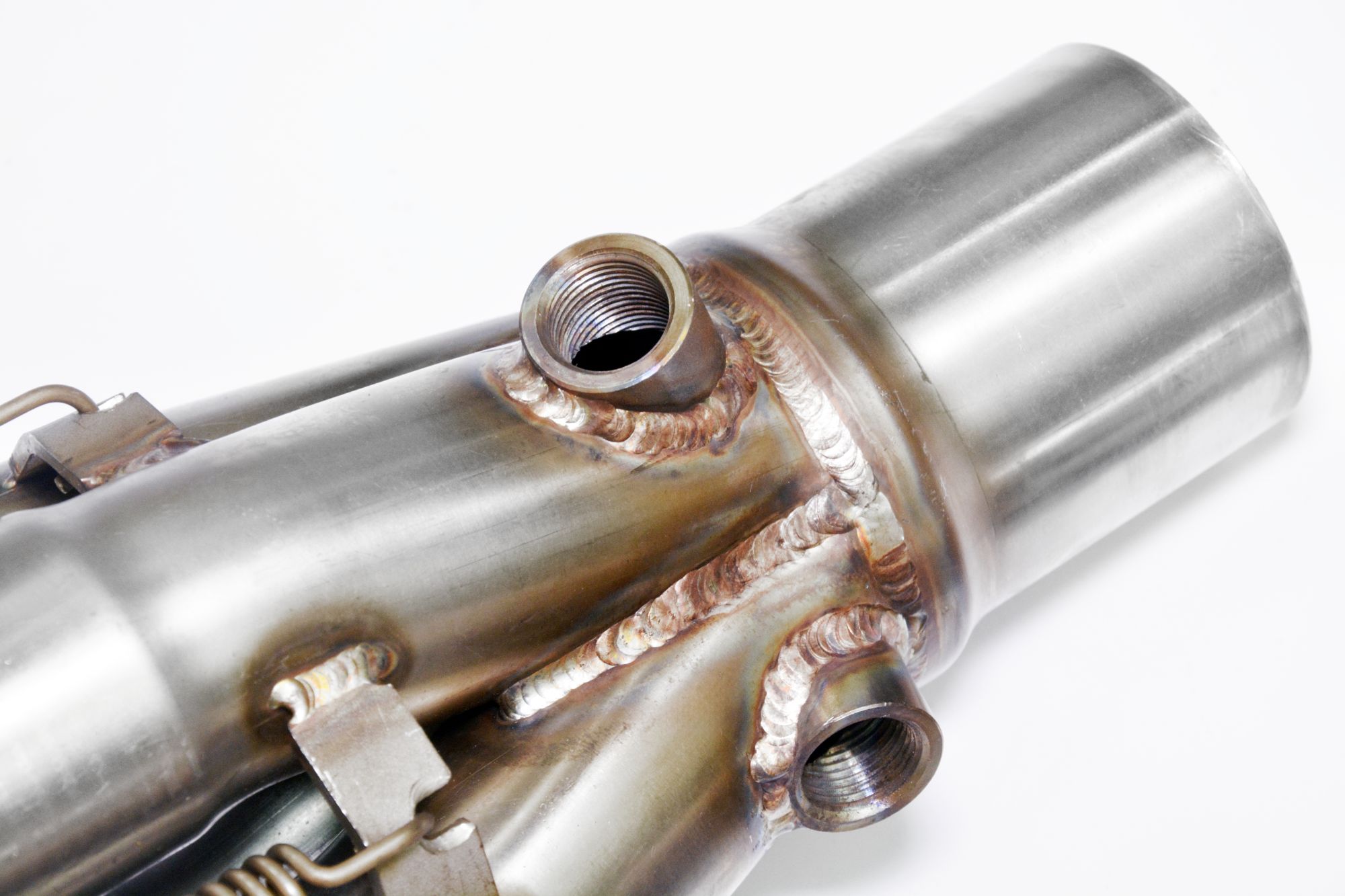 Manifold Right - Left + Connecting pipes (Left Hand Drive)