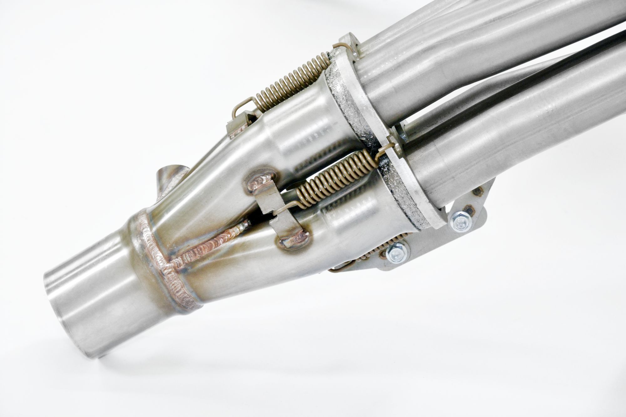 Fächerkrümmer Rechts - Links + Verbindungsrohrsatz<br>(Left Hand Drive)