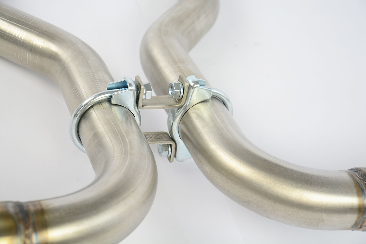 Tubo posteriore Destro - Sinistro (Elimina silenziatore posteriore di serie)