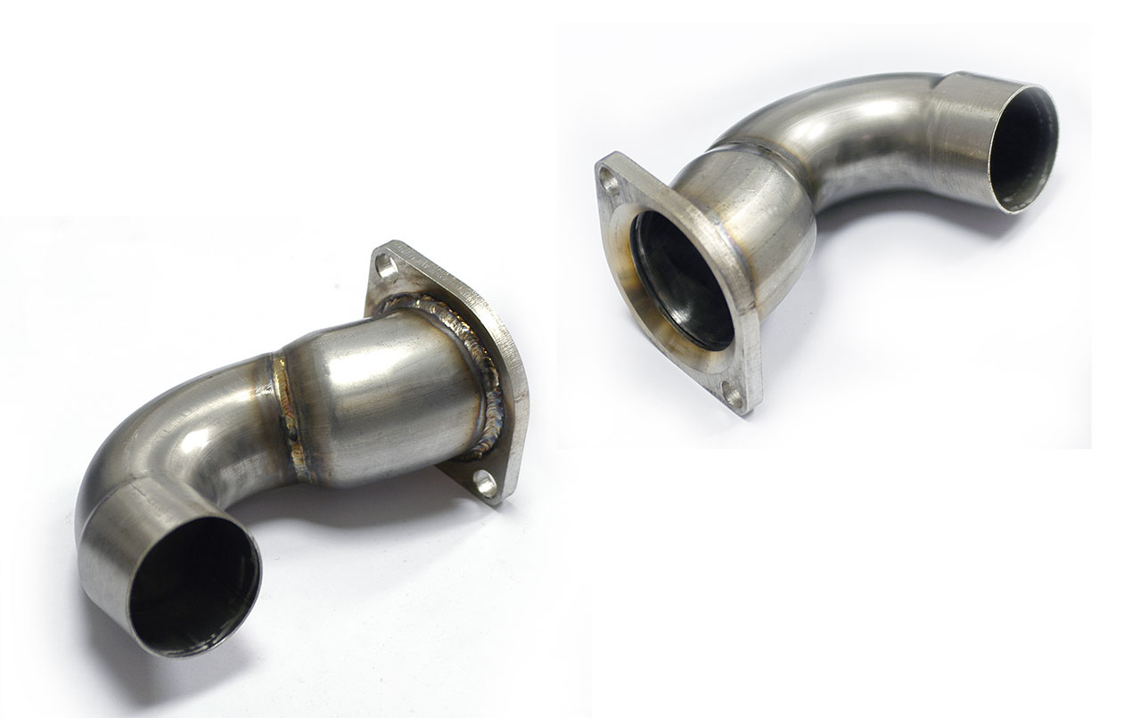 Rear exhaust Right - Left Sport + Metallic catalytic converters