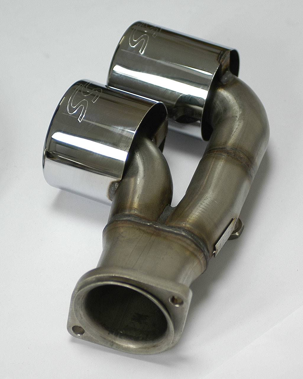 Rear exhaust Right - Left Sport + Metallic catalytic converters