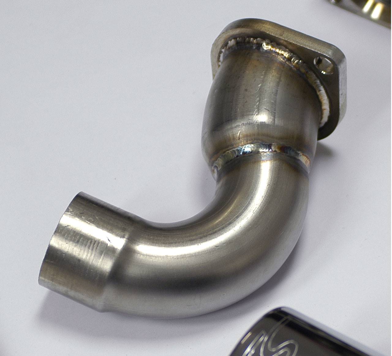 Rear exhaust Right - Left Sport + Metallic catalytic converters