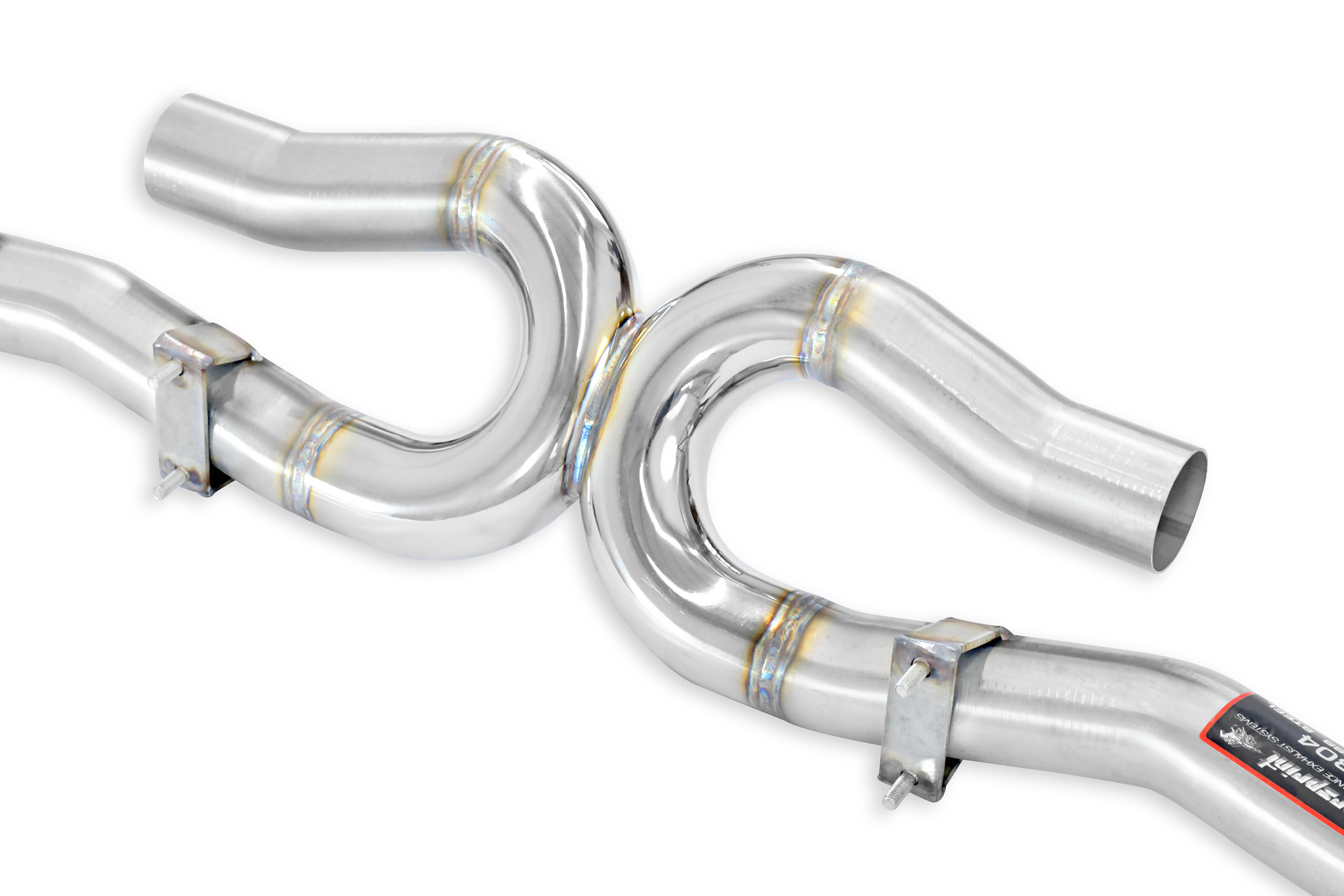 X-Pipe (Ersetzt Serien Mittelschalldämpfer)