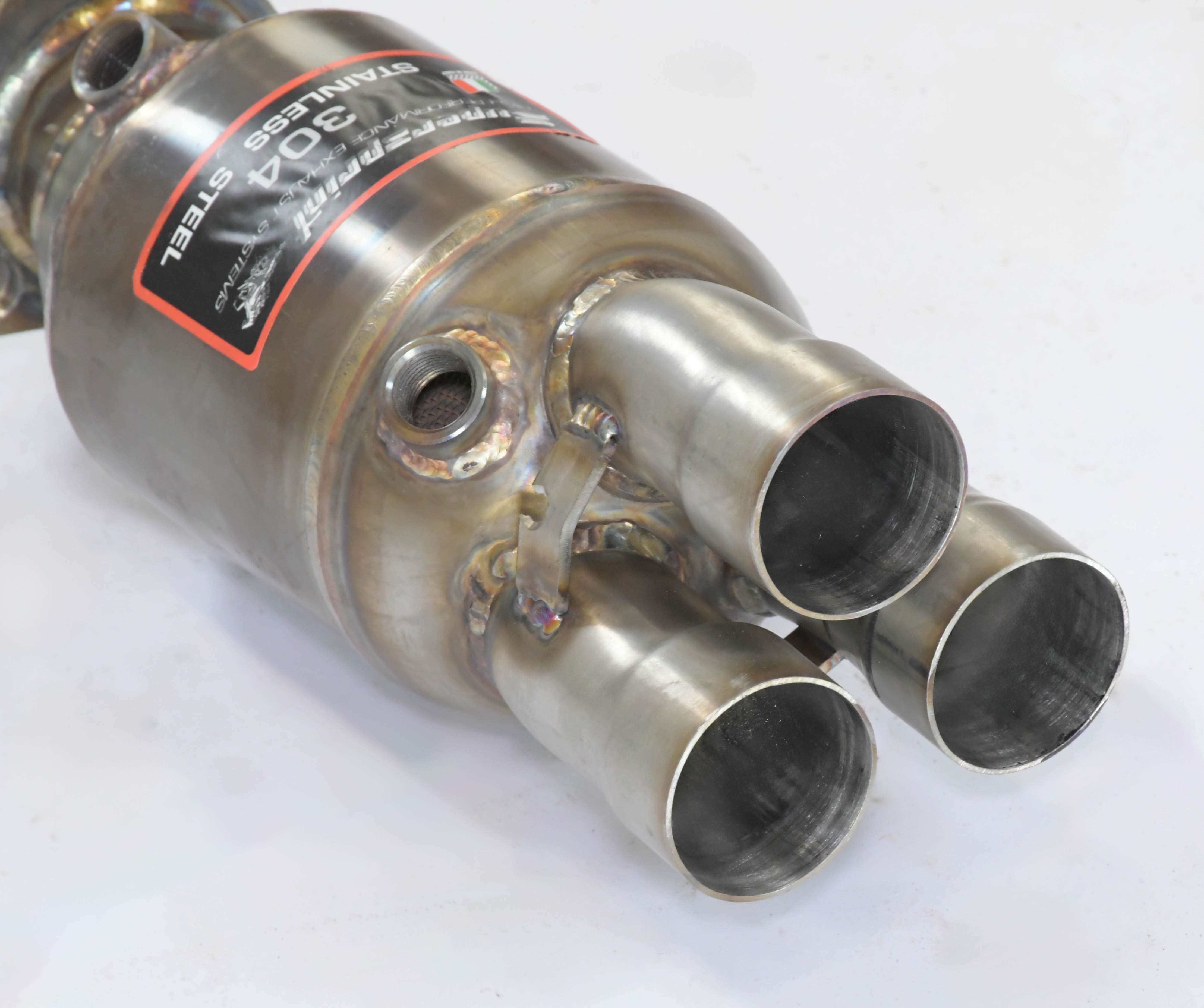 Front Metallic catalytic converter Left