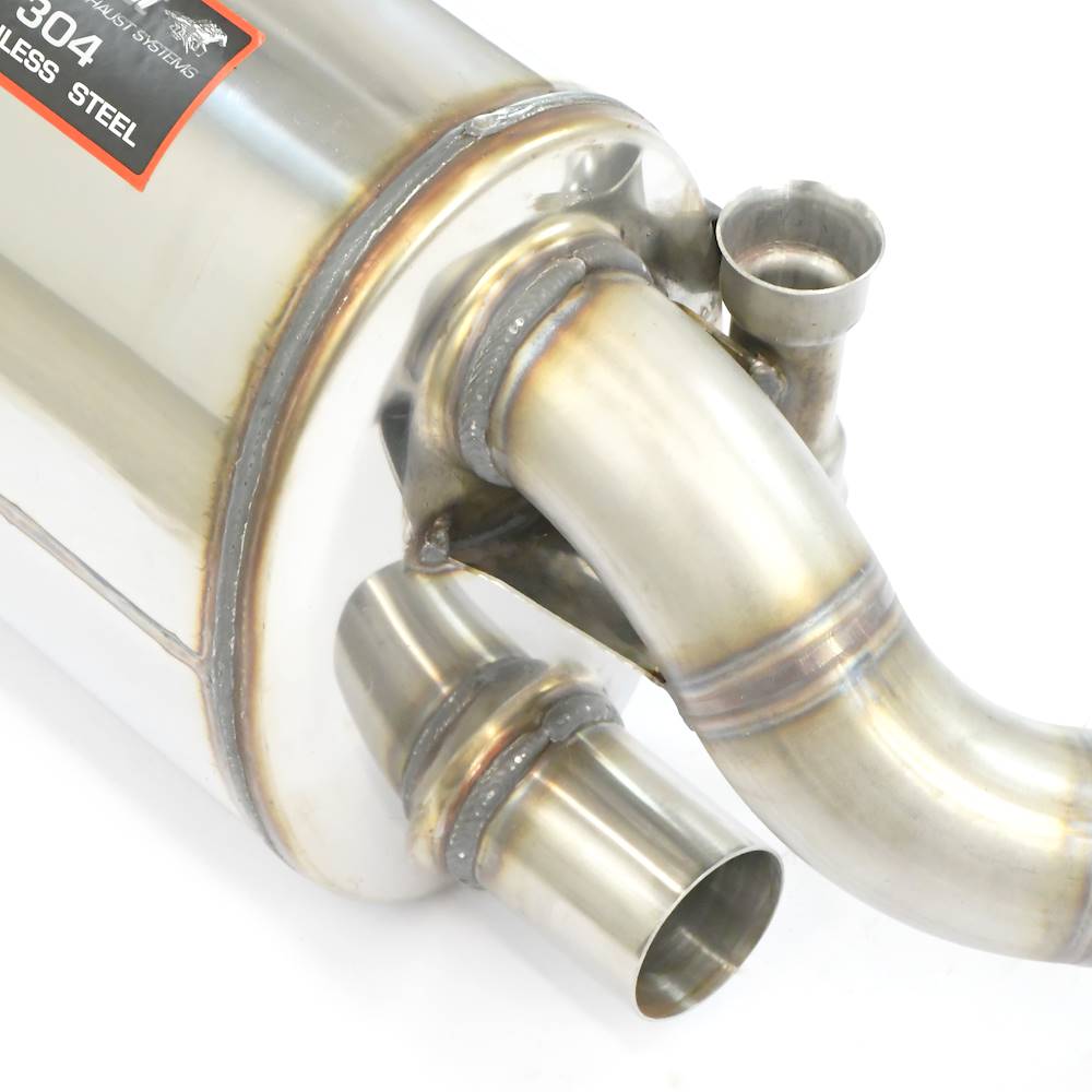 Rear exhaust Left Racing