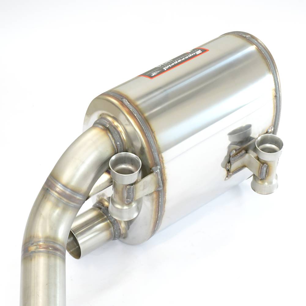 Rear exhaust Left Racing