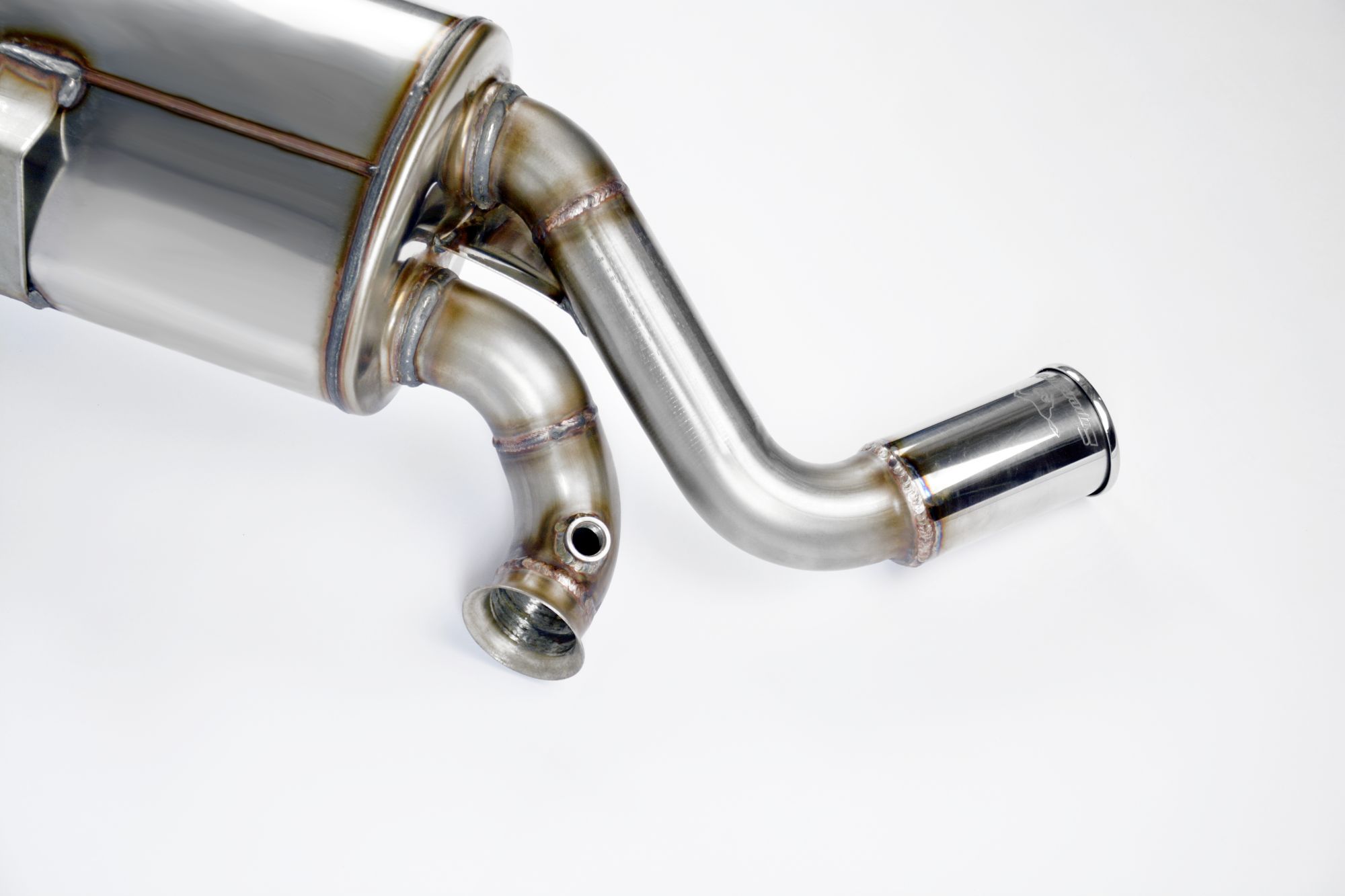 Rear exhaust Right O70 - Left O70 + metallic catalytics