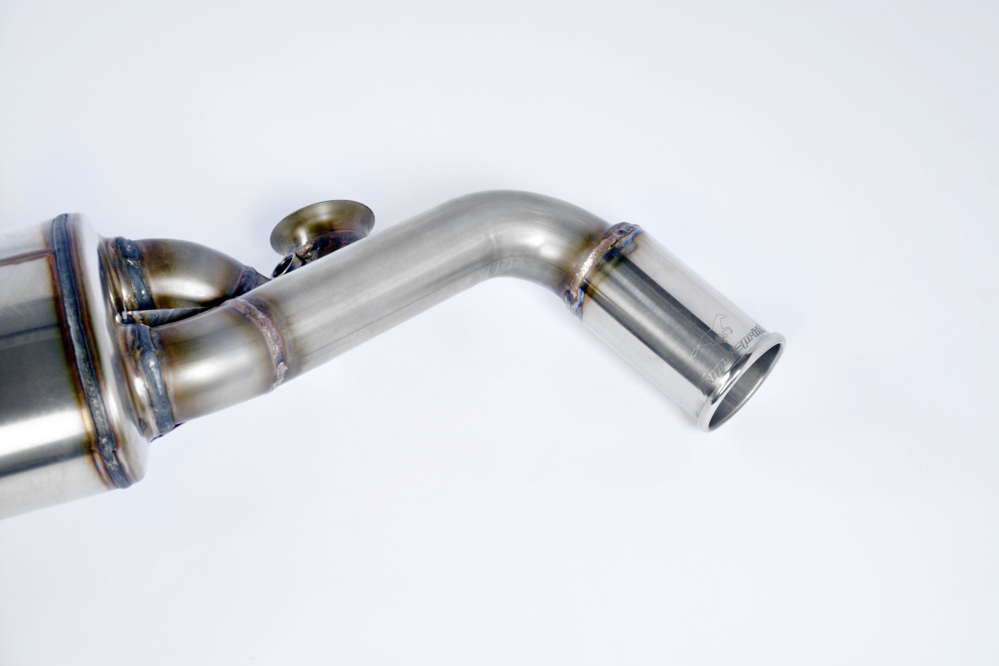 Rear exhaust Right O70 - Left O70 + metallic catalytics