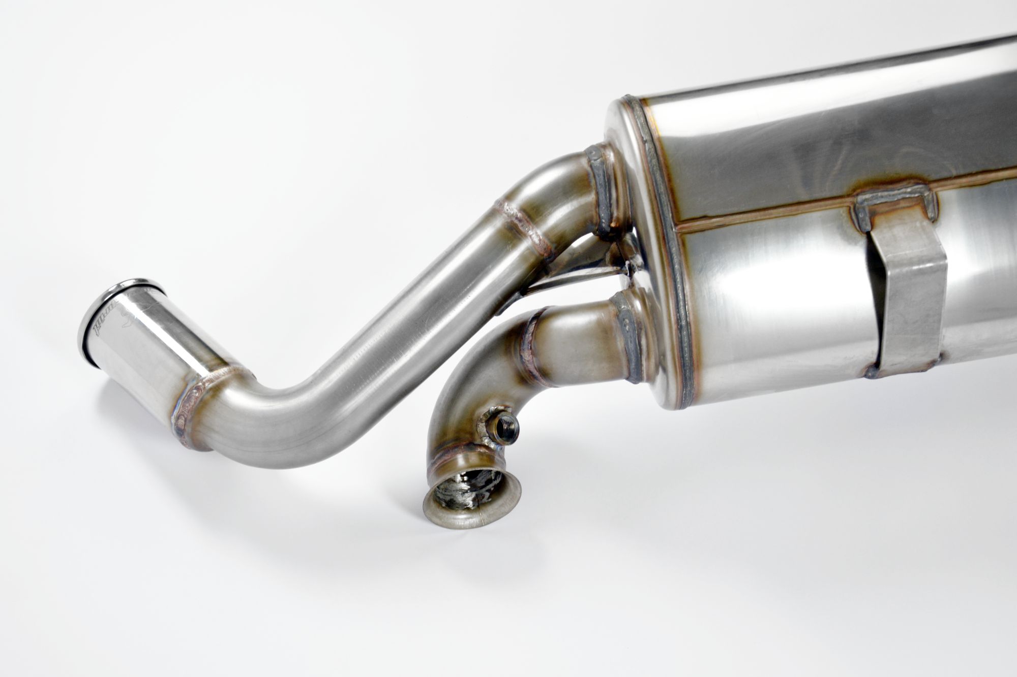 Rear exhaust Right O70 - Left O70 + metallic catalytics