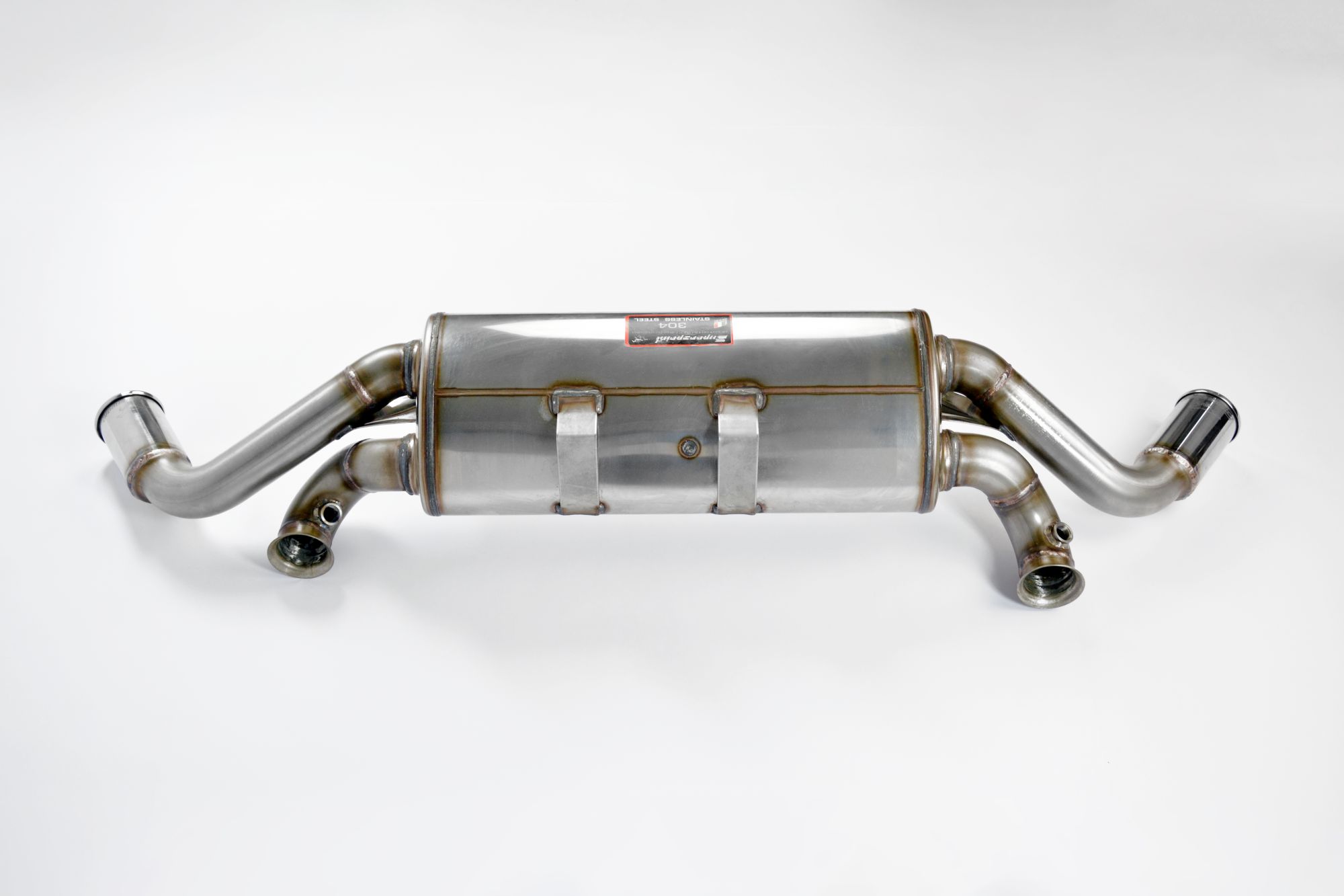 Rear exhaust Right O70 - Left O70 + metallic catalytics